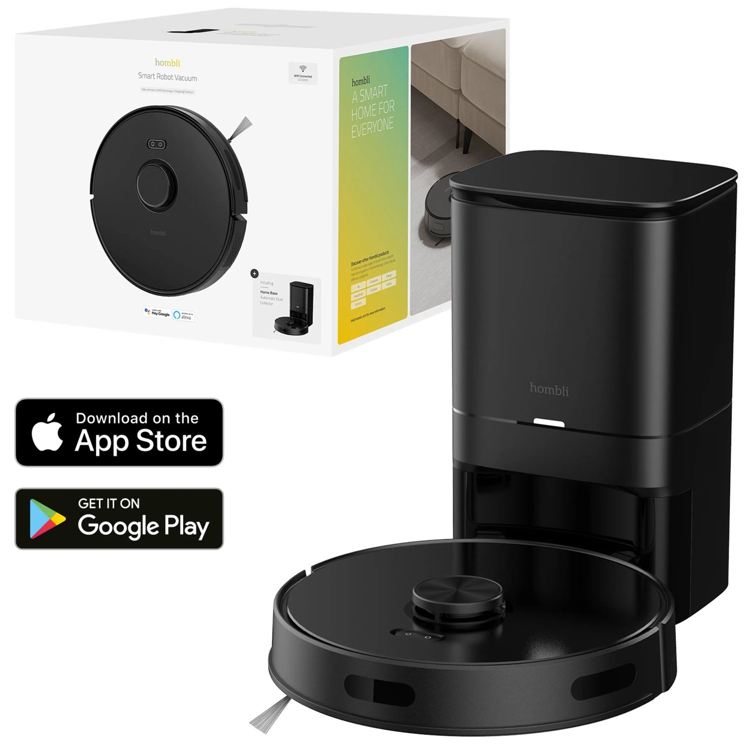 Hombli Staubsaugerbeutel Set – 3 Ersatzbeutel à 4 Liter Für Den Hombli Smart Robot Vacuum