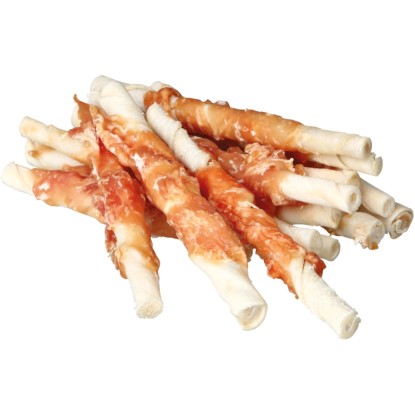 Trixie Bastoncini da masticare con pollo Bianco 12 cm 30 pz./240 g