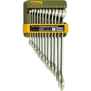 Set di chiavi combinate Proxxon, 12 pezzi (6-19 mm) con supporto. Chiavi e estrattori.