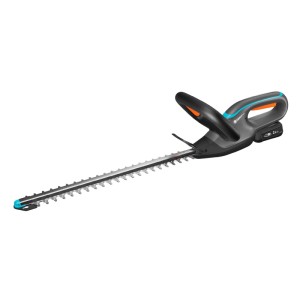 Taille-haie sans fil Gardena EasyCut 45/18V avec batterie et chargeur, lame de 45 cm.