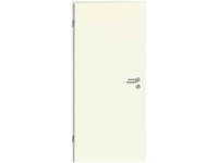 Dekor Zimmertür Aperto DIN Links Weiss (HxBxT) 198,5 x 86 x 3,9 cm