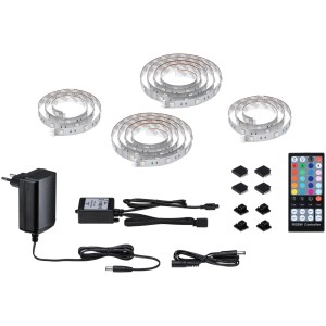 Paulmann MaxLED 250 TV Comfort Set per TV 55 pollici con striscia LED, telecomando e accessori.