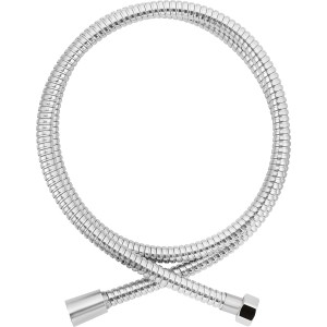 Flexible de douche en métal, 150 cm, acier inoxydable, flexible et durable.
