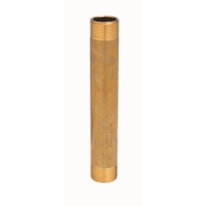 Manchon de tuyau en laiton AG 33,3 mm, 100 mm pour pompes et systèmes d'eau domestiques.