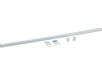 Metall-Kleiderstange Weiss 80 x 3,5 cm