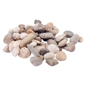 Gravier Rhein Bunt, 20-40 mm, sac de 15 kg. Gravier décoratif, naturellement coloré pour jardin et maison.