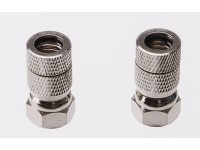 Schwaiger F-Stecker 7 mm zum aufdrehen mit Dichtung