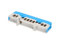 Nulleiter-Klemme 12-polig Messing Halogenfrei Nulleiter-Klemme 12-polig Messing Halogenfrei