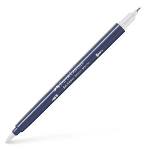 Faber-Castell Goldfaber Sketch Marker Grigio Neutro I 331 con punta a pennello e fineliner.
