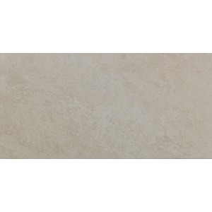 Piastrella da pavimento in gres porcellanato opaco color crema Questo due, 60,4x30 cm, per interni.