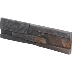 Rivestimento Stegu Nepal Grigio, rivestimento in pietra per interni ed esterni, effetto cemento.