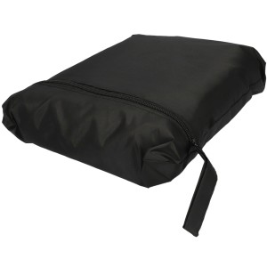 Copertura bici Cartrend per montaggio posteriore, telo nero in nylon con zip.