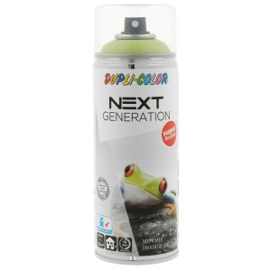 Dupli-Color Next spray vernice verde, finitura satinata, bomboletta da 400 ml.