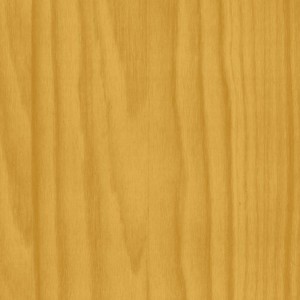 Detailaufnahme der Holzmaserung, Farbton Kiefer, behandelt mit OBI Wetterschutz-Holzlasur 2in1.