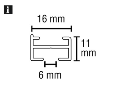 Fermo-Corsa Per Binari A U Gardinia - Confezione Da 6 Pezzi In ABS Bianco, Per Bloccare Tende - Foto 10