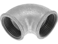 LUX Winkelverbinder Temperguss 38,9 mm (Rp 1 1/4) x 41,9 mm (R 1 1/4)