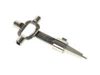 Bauschlüssel für Rundzylinder (HxBxT) 147 x 68 x 22 mm