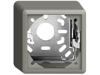 AP-Rahmen mit Befestigung EdizioDue Feller Anthrazit AP-Rahmen mit Befestigung EdizioDue Feller Anthrazit