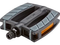 Lot de 4 réflecteurs de pédales en plastique pour vélos avec installation à pression adaptée pour les trajets et les déplacements
