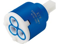 Cartouche Valve Céramique 35mm Ou 40mm Pour Mitigeur - Robinet Salle De Bain Et Cuisine
