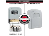 Portachiavi Da Muro BURG WÄCHTER Keys Please | 10 Ganci Distanza 33 Mm | Chiusura Magnetica Regolabile | Acciaio Inox E Lamiera | Dimensioni 240x210x70 Mm