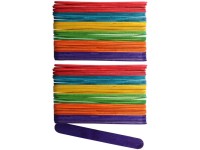 WELANE Lot De 100 Bâtonnets De Sucettes Colorées Pour Faire Des Sucettes, Bonbons, Chocolats Et Cookies 102 Cm