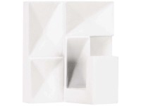 Set De 4 Accessoires De Salle De Bain Tapia Verre Transparent à Prix